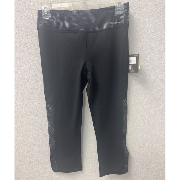 Eddie Bauer Pants - Eddie Bauer Capri Leggings Moisture Wicking Activewear Athleisure Black S‎